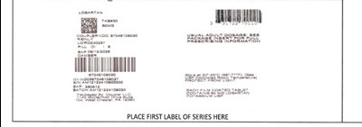Label (Losartan 50mg)